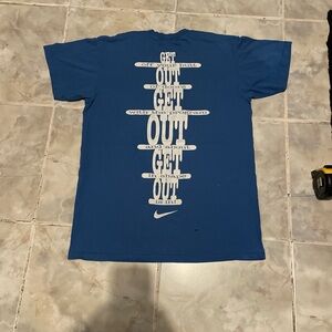 Vintage 90s Nike “Give The Couch The Day Off”Single Stitch T-Shirt SZ M